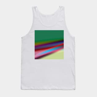 red blue green texture artwork Tank Top